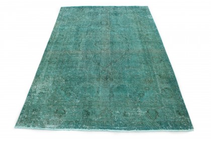 Vintage Teppich Türkis in 290x200 (1 / 6)