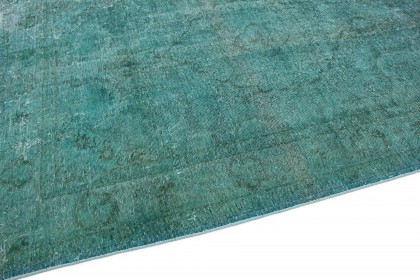 Vintage Teppich Türkis in 290x200 (5 / 6)