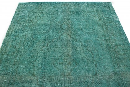 Vintage Teppich Türkis in 290x200 (6 / 6)
