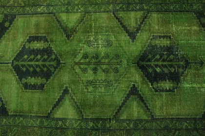 Vintage Teppich Grün in 210x100 (8 / 8)