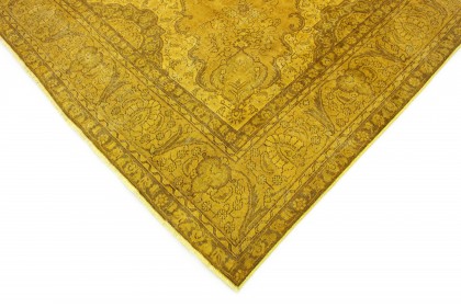 Vintage Teppich Gelb Gold in 330x240 (5 / 6)