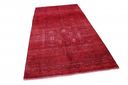 Vintage Teppich Rot in 290x160 (2 / 6)