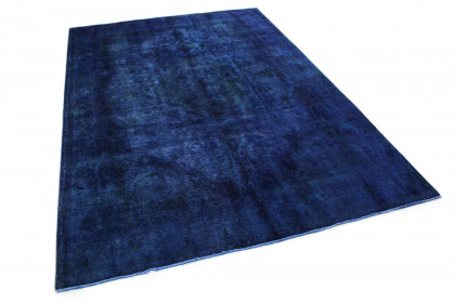 Vintage Teppich Blau Lila in 340x240 (3 / 5)