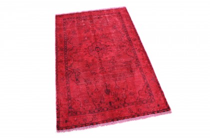 Vintage Teppich Rot in 160x100 (2 / 6)
