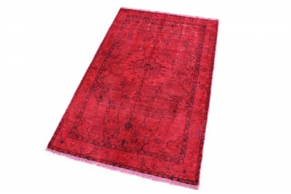 Vintage Teppich Rot in 160x100 (3 / 6)
