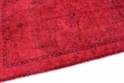 Vintage Teppich Rot in 160x100 (5 / 6)
