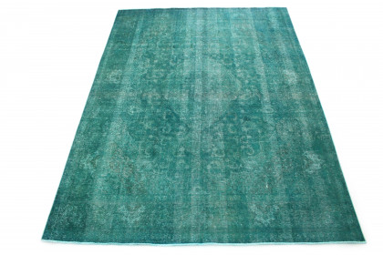 Vintage Teppich Türkis in 350x260 (1 / 5)