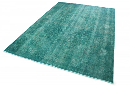 Vintage Teppich Türkis in 350x260 (3 / 5)