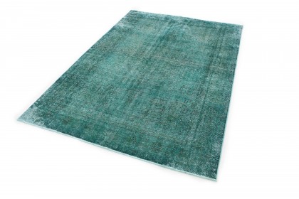 Vintage Teppich Türkis in 290x200 (3 / 7)