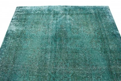 Vintage Teppich Türkis in 290x200 (4 / 7)