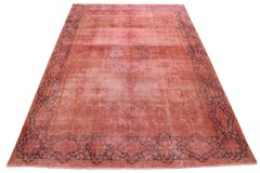 Vintage Teppich Rot Rosa in 420x290