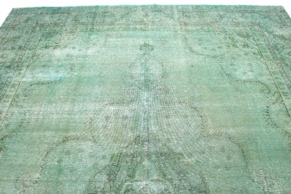 Vintage Teppich Grün Türkis in 390x310 (6 / 7)