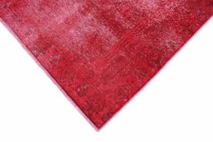 Vintage Teppich Rot in 180x130 (4 / 4)