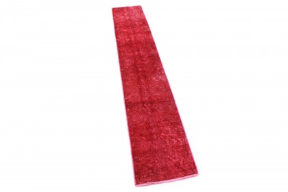 Vintage Rug Runner Red in 240x40 (3 / 5)