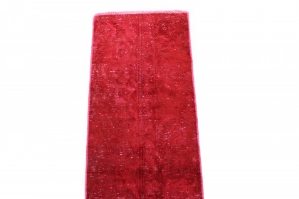 Vintage Rug Runner Red in 240x40 (4 / 5)