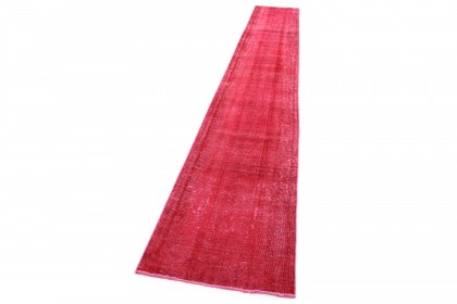 Vintage Teppich Läufer Rot in 560x80 (5 / 5)