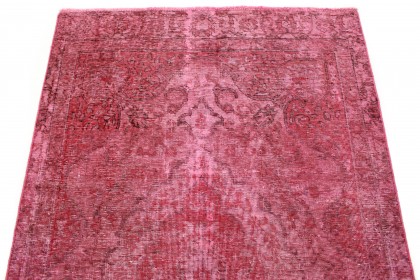 Vintage Teppich Rot in 190x110 (4 / 6)