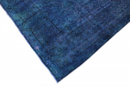 Vintage Teppich Blau in 410x300 (6 / 12)
