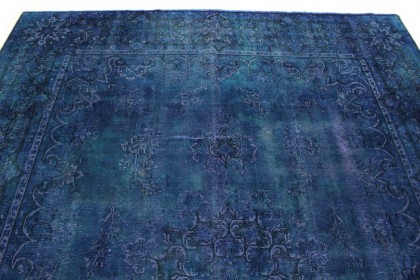Vintage Teppich Blau in 410x300 (8 / 12)