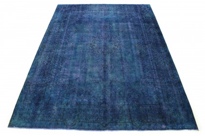 Vintage Teppich Blau in 410x300 (10 / 12)