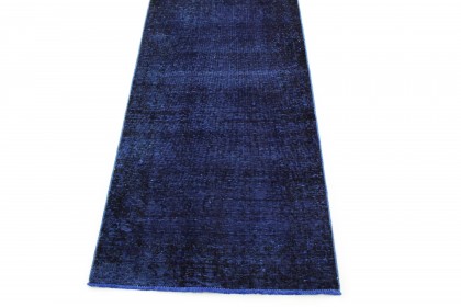 Vintage Teppich Läufer Blau in 610x80 (4 / 5)