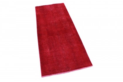 Vintage Rug Runner Red in 200x80 (2 / 4)