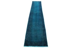 Vintage Rug Runner Blue in 380x70