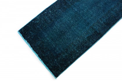 Vintage Rug Runner Blue in 380x70 (4 / 4)