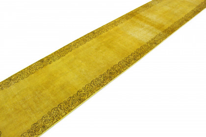 Vintage Rug Yellow in 470x80 (4 / 5)