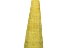 Vintage Rug Runner Yellow in 610x80