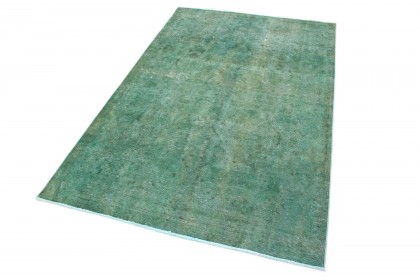Vintage Teppich Türkis Grün in 270x180 (3 / 6)