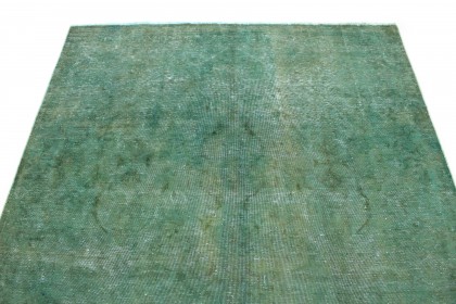 Vintage Teppich Türkis Grün in 270x180 (4 / 6)