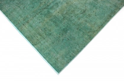 Vintage Teppich Türkis Grün in 270x180 (5 / 6)