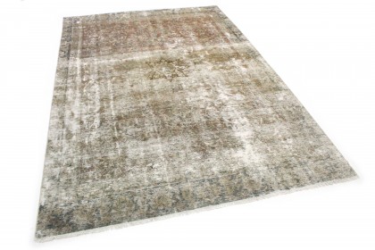 Vintage Teppich Grau Beige in 360x240 (2 / 6)
