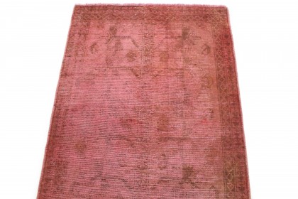 Vintage Teppich Läufer Rot Rosa in 290x90 (5 / 6)