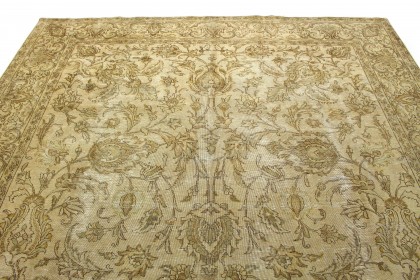 Vintage Teppich Beige Braun Grau in 480x290 (4 / 6)