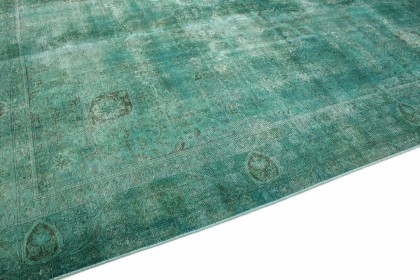 Vintage Rug Green Turquoise in 390x300 (6 / 6)