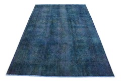 Vintage Teppich Blau in 350x240