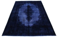 Vintage Teppich Lila Blau in 410x300