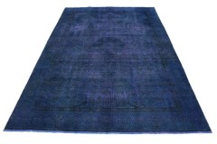 Vintage Teppich Blau in 280x190