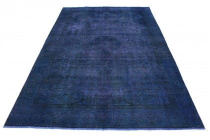 Vintage Teppich Blau in 280x190