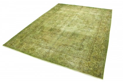Vintage Teppich Grün in 390x290 (3 / 6)