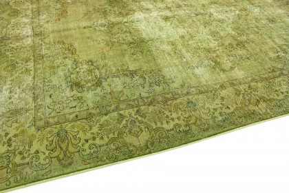 Vintage Teppich Grün in 390x290 (6 / 6)