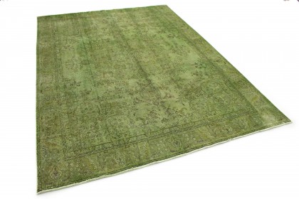 Vintage Teppich Grün in 390x290 (2 / 5)