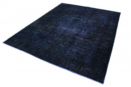 Vintage Teppich Lila Schwarz in 350x280 (3 / 6)