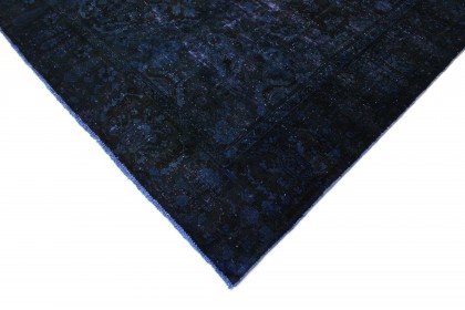 Vintage Teppich Lila Schwarz in 350x280 (5 / 6)