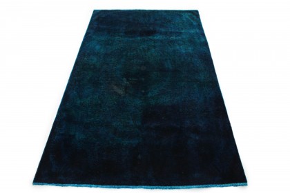 Vintage Teppich Blau Grün Türkis in 220x140 (1 / 6)