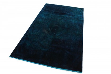 Vintage Teppich Blau Grün Türkis in 220x140 (3 / 6)