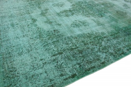 Carpetido Design Vintage-Teppich Grün in 500x340 (5 / 7)