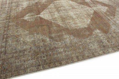 Carpetido Design Vintage-Teppich Sand Braun Grau in 320x250 (5 / 6)